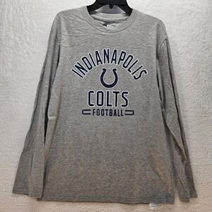 Indianapolis Colts Football Long Sleeve T Shirt NFL Team Apparel IN Fans College